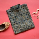 Handmade Block Printed Ajrak Shirt