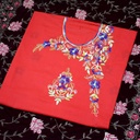 Ladies hand embroidered shirt piece