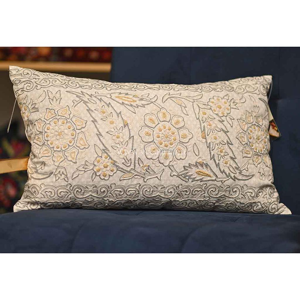 Hand Embroidered Cushion Cover