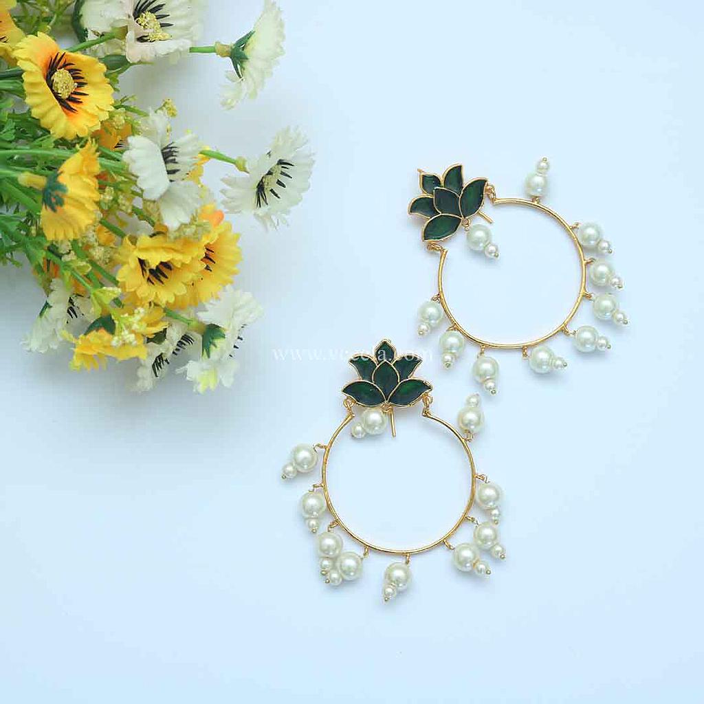 Arsi Tops / Earrings - Kundan Jewellery