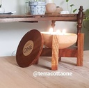 Terracotta candles