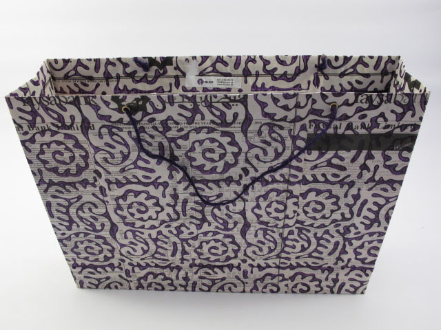 6 Pcs GIFT BAG BLOCK PRINT
