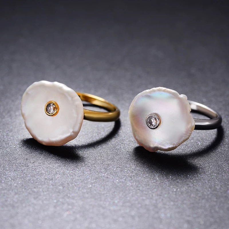 Baroque Pearl Ring
