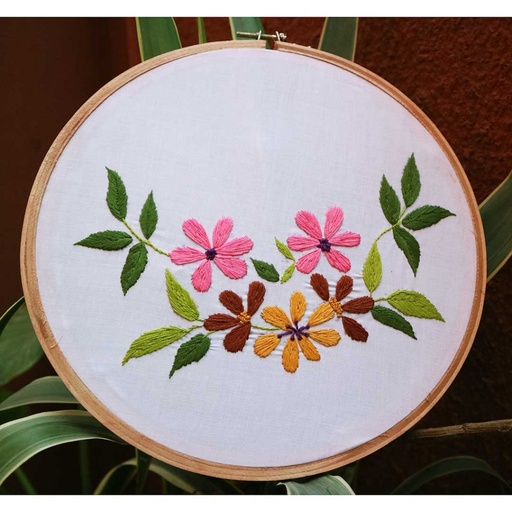 [PK2916-HM-WLH-009184] Spring Hoop Embroidery