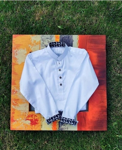[PK2949-CW-GEN-009227] Traditional | White Kameez with trouser