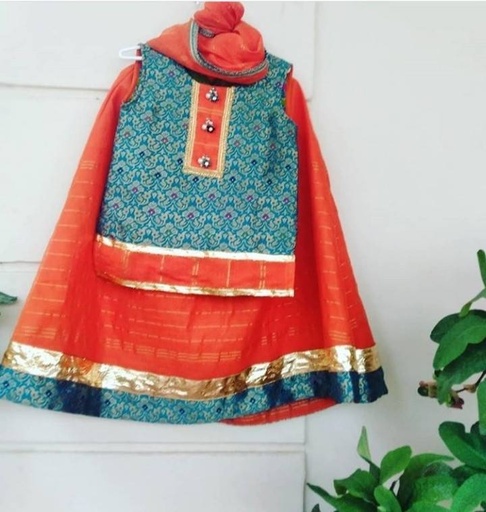 [PK2949-CL-GEN-009310] Lehnga Chawli