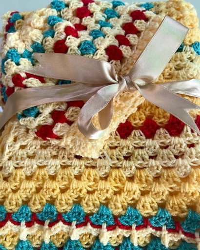 [PK1894-CK-EN-009523] baby blanket and a baby cap