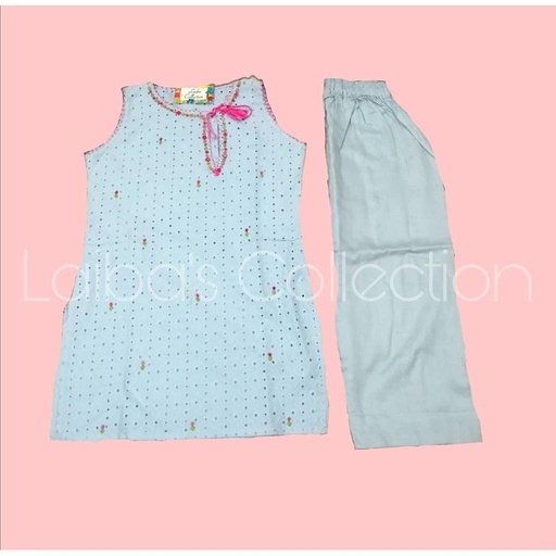 [PK3150-CK-KUR-009867] Pink Roses (blue)