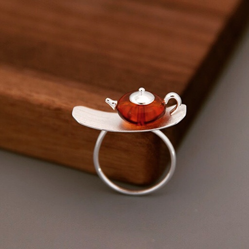 [PK3216-JW-GEN-009985] Teapot Ring