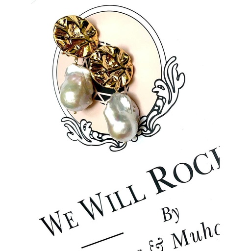 [PK3263-JW-EAR-010051] Baroque Beauty