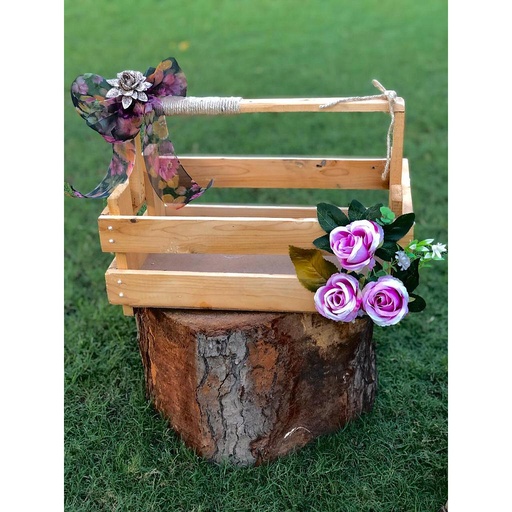 [PK3000-HM-BKT-010151] Wooden basket