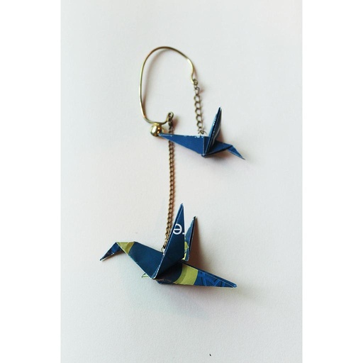 [PK3192-JW-EAR-010327] origami ear cuff