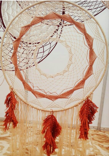 [PK3309-HM-WLH-010362] Multiple Pattern Dream Catcher