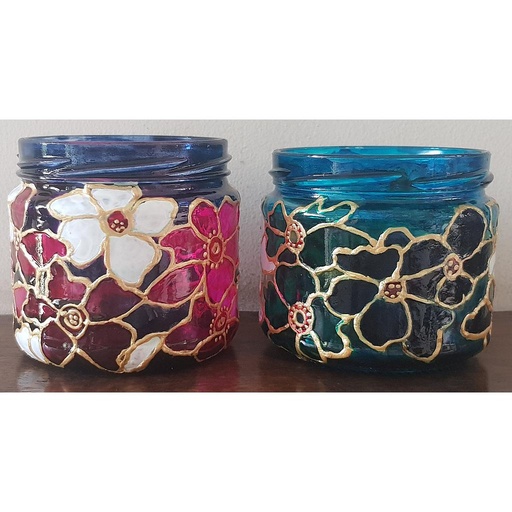 [PK3270-HM-VAS-010393] Tea Light Holders