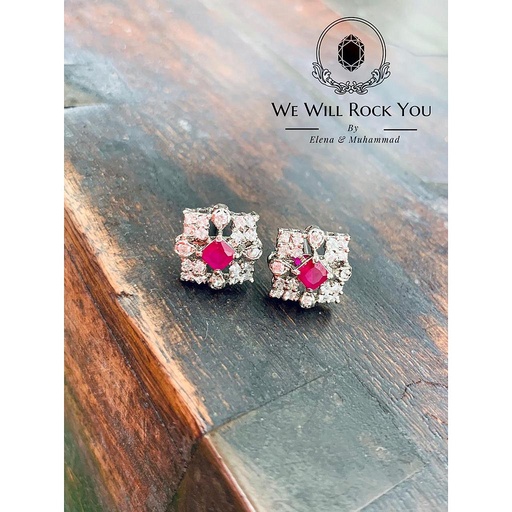 [PK3263-JW-EAR-010423] Red Opulence