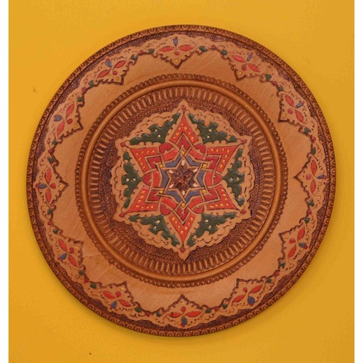 [PK3199-AR-PAI-010451] Wooden Plate