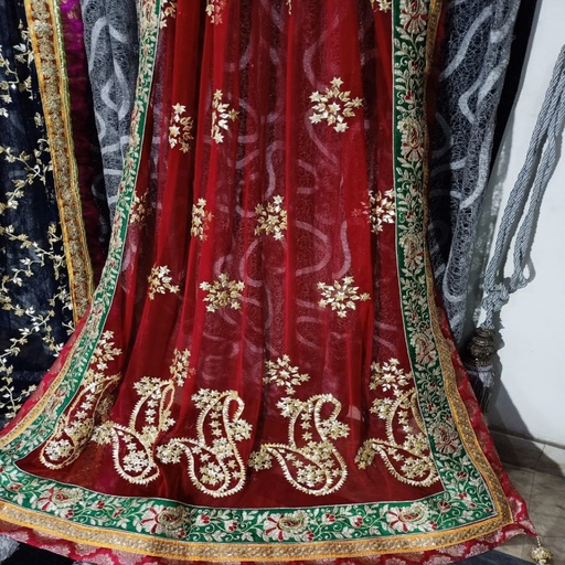 [PK3342-CW-SCF-010519] Mehndi and Nikkah dupatta