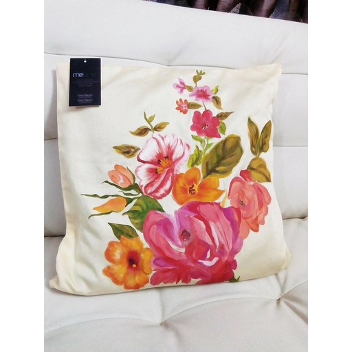 [PK3335-HM-GEN-010528] Hand Painted Cushion Cover