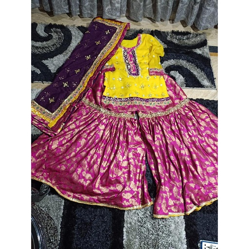 [PK3342-CW-SCF-010617] Mehndi dress