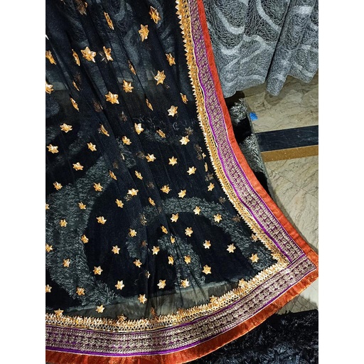 [PK3342-CW-SCF-010618] Beautiful mehndi dupatta