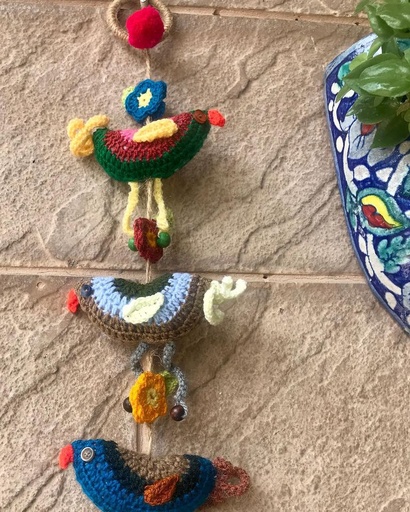 [PK1894-HM-DCR-010636] bells (Birdie hanger)