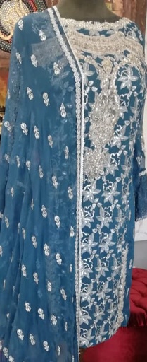 [PK3340-CW-PRT-011191] Silver teal