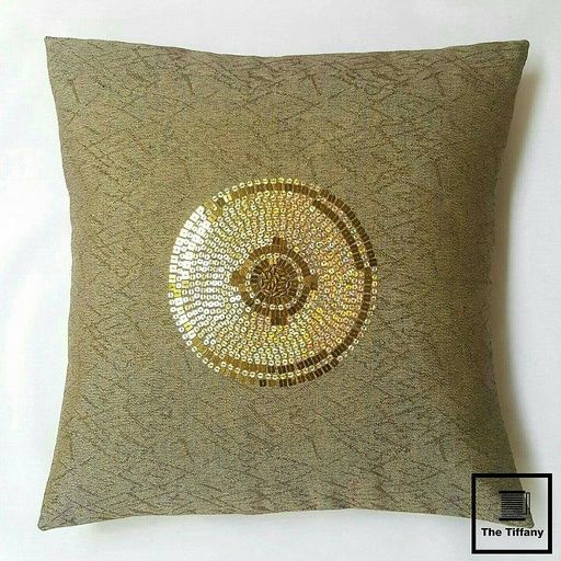 [PK3303-HM-GEN-011401] Gold Cushion Covers