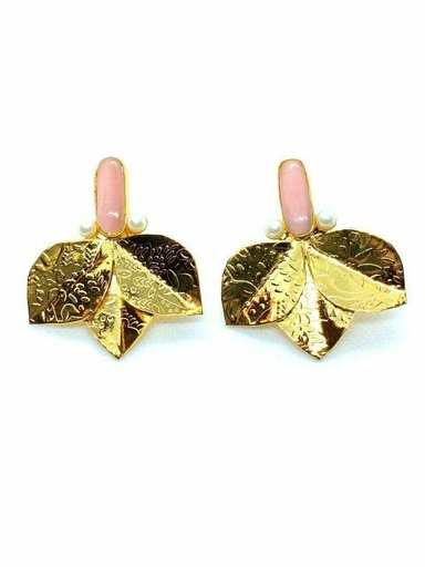 [PK2838-JW-EAR-011926] Pink leaflets