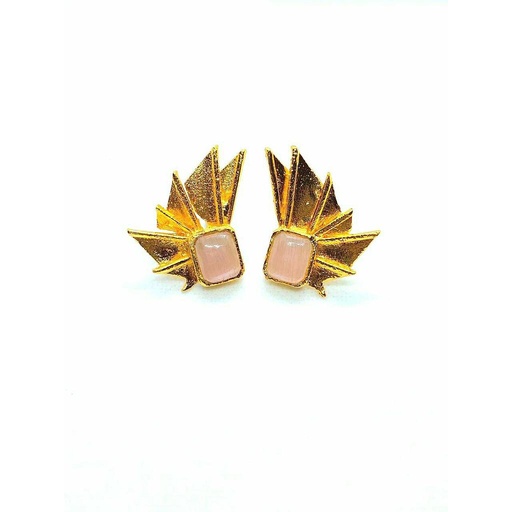 [PK2838-JW-EAR-011928] Pink Fenani
