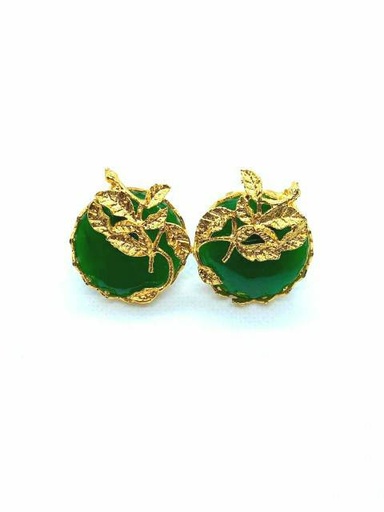 [PK2838-JW-EAR-011932] Green Baila