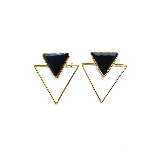 [PK2838-JW-EAR-011943] Triangle Tops 