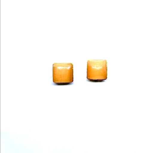 [PK2838-JW-EAR-011945] Champagne Square Tops