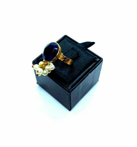 [PK2838-JW-GEN-011954] One Dot Pearl Ring