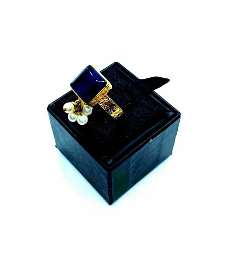 [PK2838-JW-GEN-011963] Studded Pearl Ring