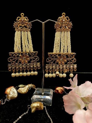 [PK2838-JW-EAR-011978] Elegant Basera Earrings