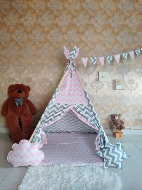 3-color Zig Zag Teepee