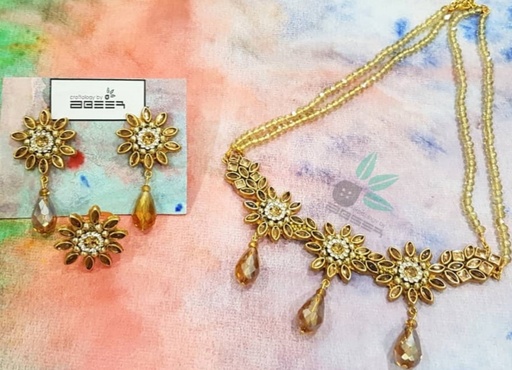 [PK3312-JW-EAR-012200] Meherma Set