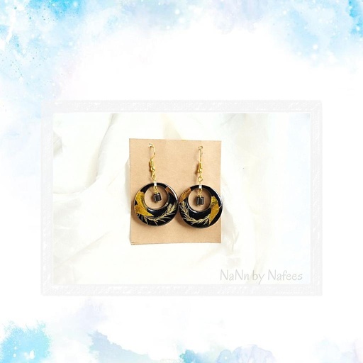 [PK3239-JW-EAR-012219] Geometrical shape dangle earrings