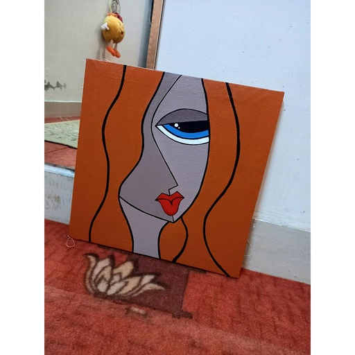 [PK3196-AR-PAI-012244] Abstract Face Painting