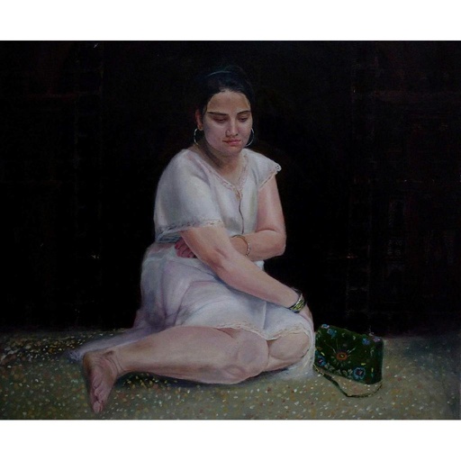 [PK3193-AR-OIL-012391] Figurative Painting
