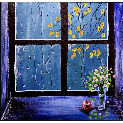 [PK4007-AR-ACR-012498] Rainy Night