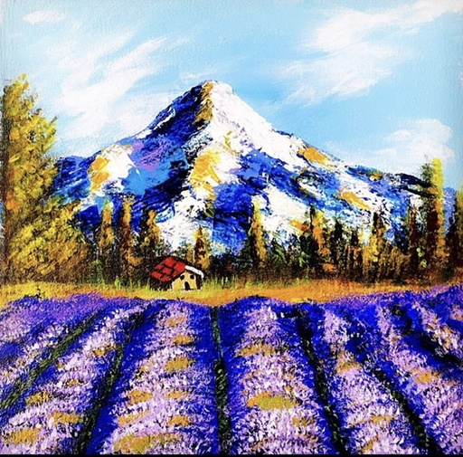 [PK4007-AR-ACR-012507] Lavender Fields