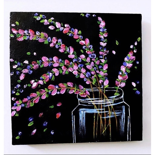 [PK4007-AR-ACR-012509] Flowers In A Jar