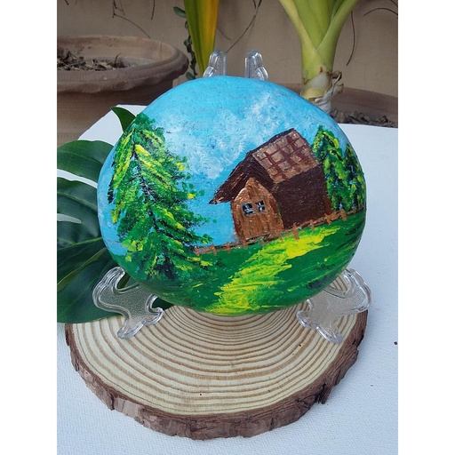 [PK3699-AR-ACR-012835] Rock painting