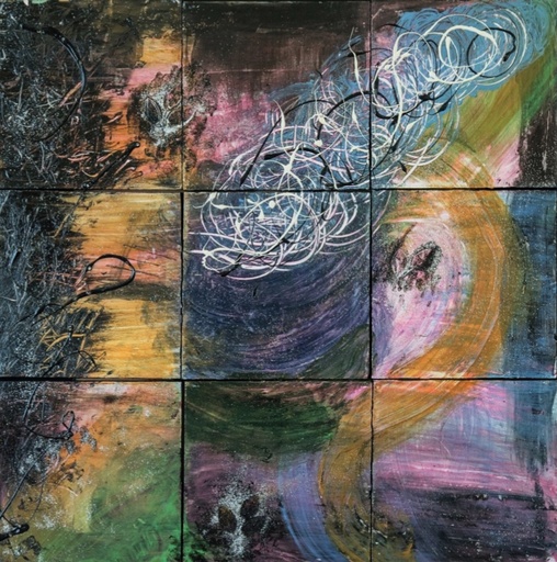 [PK3978-CF-ART-012916] PAINTING NAME: SELF-ACTUALIZATION (SURRENDER)