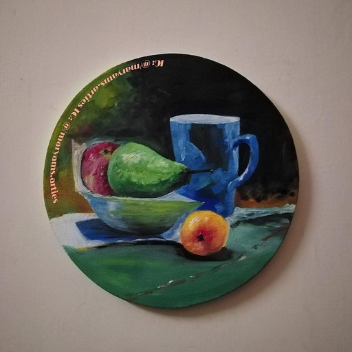 [PK4282-AR-OIL-012925] Pear and Apple