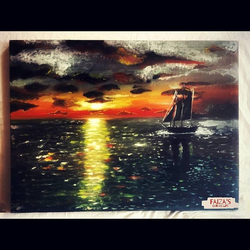 [PK4241-AR-OIL-012963] End of the Darkest Night