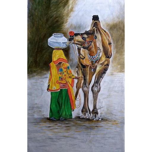 [PK4162-AR-OIL-013216] Friends