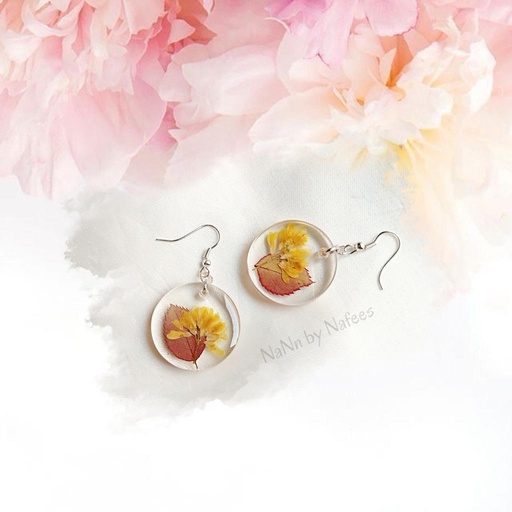 [PK3239-JW-EAR-013276] Dry flower Earrings