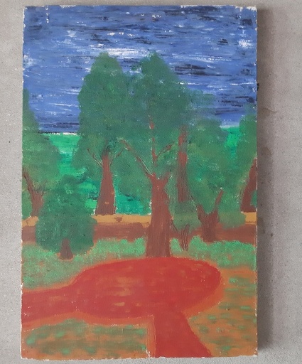 [PK4299-AR-OIL-013349] Oil Painting of Nature